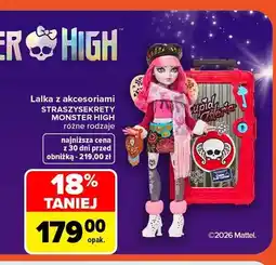 Carrefour Lalka z akcesoriami Straszysekrety Monster High oferta