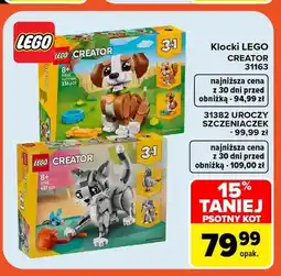 Carrefour Klocki LEGO Creator 31163 Psotny kot oferta