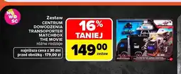 Carrefour Zestaw Centrum Dowodzenia Transporter Matchbox The Movie oferta