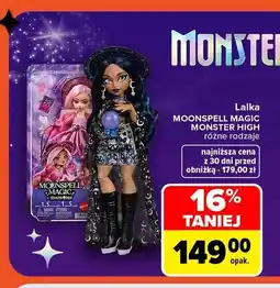 Carrefour Lalka Moonspell Magic Monster High oferta