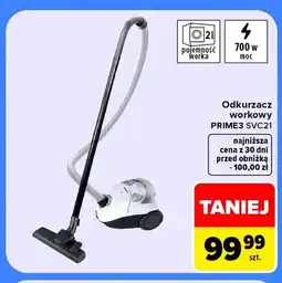 Carrefour Odkurzacz workowy PRIME3 SVC21 oferta
