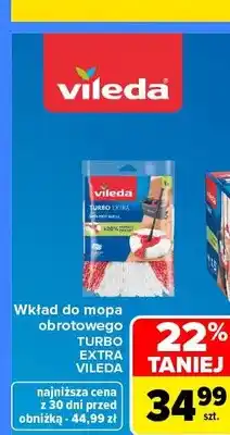 Carrefour Wkład do mopa obrotowego Turbo Extra Vileda oferta