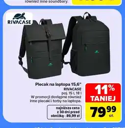 Carrefour Plecak na laptopa 15,6 15 l Rivacase oferta