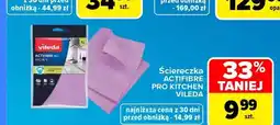 Carrefour Ściereczka Actifibre Pro Kitchen Vileda oferta