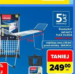 Carrefour Suszarka Infinity Flex Vileda oferta