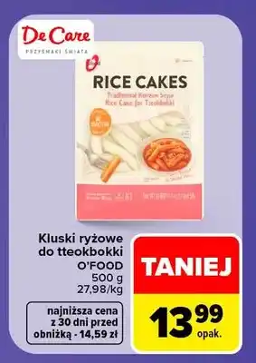 Kluski ryżowe do tteokbokki O'Food