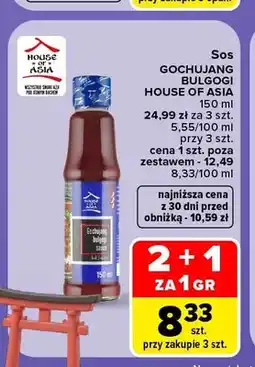 Carrefour Sos Gochujang Bulgogi House of Asia oferta