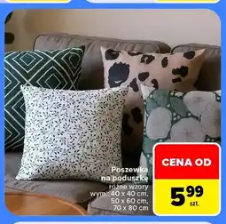 Carrefour Poszewka na poduszkę oferta