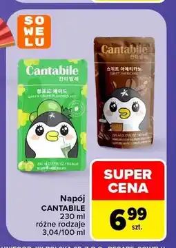 Carrefour Napój Cantabile Sweet Americano oferta