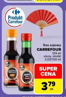 Carrefour Sos sojowy słony Carrefour oferta