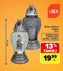 Carrefour Znicz szklany Dubaj oferta