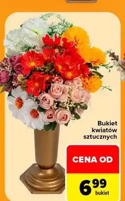Carrefour Bukiet kwiatów sztucznych oferta