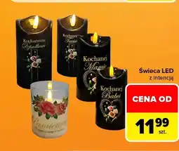 Carrefour Świeca LED z intencją oferta