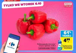 Carrefour Papryka czerwona polska oferta