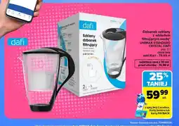 Carrefour Dzbanek szklany z wkładem filtrującym wodę Unimax Standard Crystal Dafi oferta