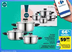Carrefour Zestaw garnków nierdzewnych Altom Design 6 elementów oferta