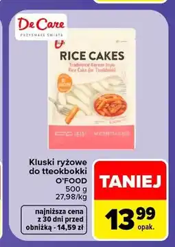 Carrefour Kluski ryżowe do tteokbokki O'Food oferta