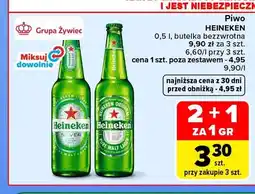 Carrefour Piwo Heineken Silver oferta