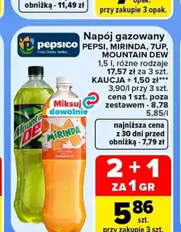 Carrefour Napój gazowany Pepsi oferta