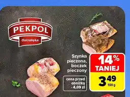 Carrefour Szynka pieczona Pekpol oferta