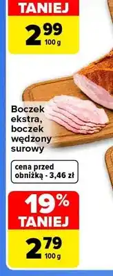 Carrefour Boczek ekstra Karol oferta