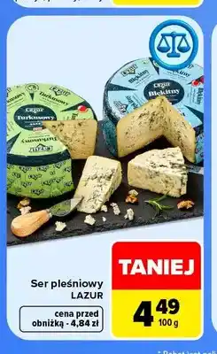 Carrefour Ser pleśniowy Lazur oferta