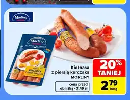 Carrefour Kiełbasa z piersią kurczaka Morliny oferta