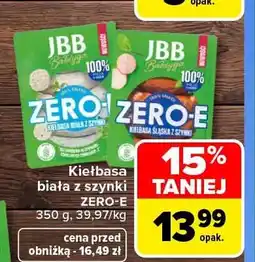 Carrefour Kiełbasa biała z szynki Zero-E oferta