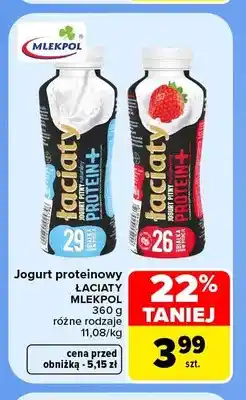 Carrefour Jogurt proteinowy Łaciate oferta