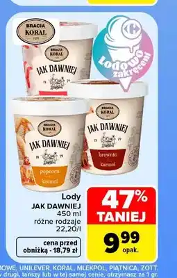 Carrefour Lody Jak Dawniej Bracia Koral oferta