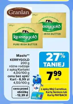 Carrefour Masło Kerrygold oferta