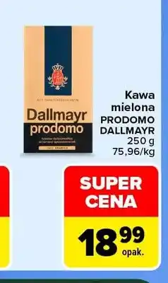 Carrefour Kawa mielona Prodomo Dallmayr oferta