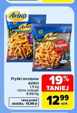Carrefour Frytki mrożone Aviko oferta