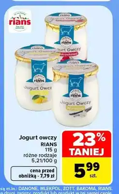 Carrefour Jogurt owczy Rians oferta