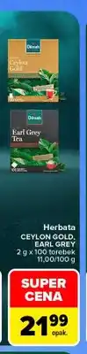 Carrefour Herbata Ceylon Gold Dilmah oferta