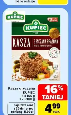 Carrefour Kasza gryczana prażona Kupiec oferta