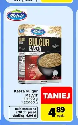 Carrefour Kasza bulgur Melvit oferta