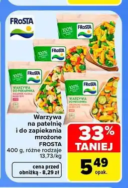Carrefour Warzywa na patelnię i do zapiekania mrożone Frosta oferta