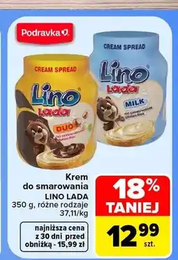 Carrefour Krem do smarowania Lino Lada Duo oferta
