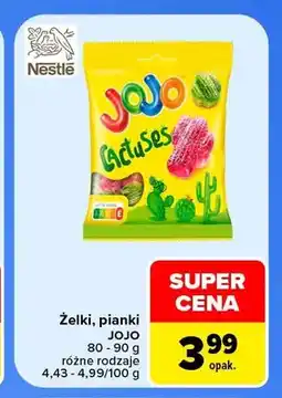 Carrefour Żelki pianki Jojo oferta