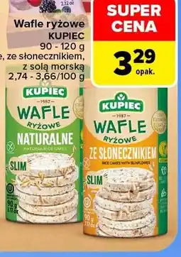 Carrefour Wafle ryżowe ze słonecznikiem Kupiec oferta