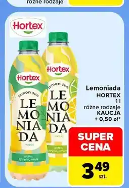 Carrefour Lemoniada Hortex oferta