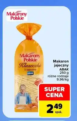 Carrefour Makaron jajeczny Abak Makarony Polskie oferta