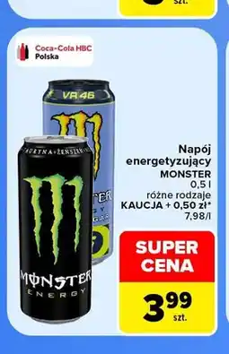 Carrefour Napój energetyzujący Monster oferta