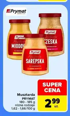 Carrefour Musztarda Prymat oferta