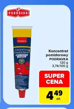 Carrefour Koncentrat pomidorowy Podravka oferta