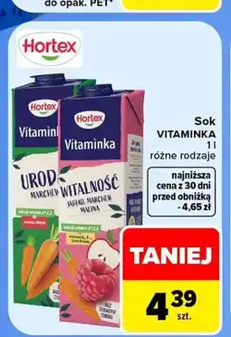 Carrefour Sok Vitaminka oferta