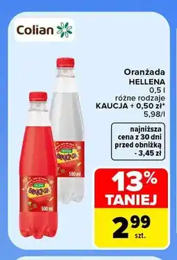 Carrefour Oranżada Hellena oferta
