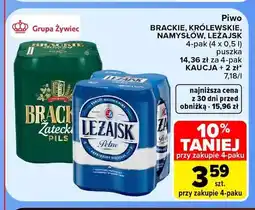 Carrefour Piwo Brackie 4-pak oferta