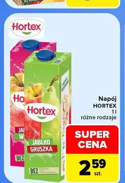 Carrefour Napój Hortex oferta